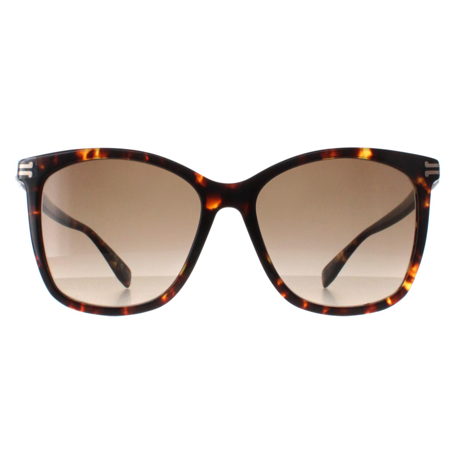 Marc Jacobs MJ 1106/S 086 HA havannabraune Sonnenbrille mit Farbverlauf Image