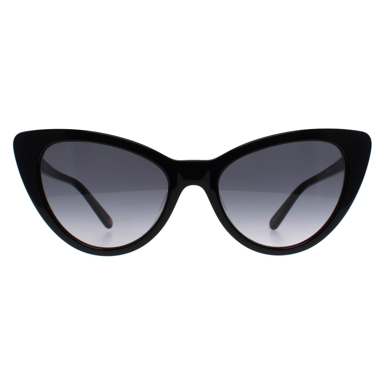 Banana Republic Cat Eye Womens Schwarz Dunkel Grau Gradient BR 3002/S Image