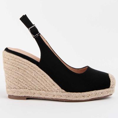 Montevita Espadrille Mit Keilabsatz Balenci7 Schwarz Image