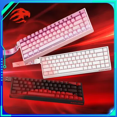 MADCATZ MAD 60HE/68R Magnetic Switch Keyboard Wired MADLIONS MAD60 Rapid Trigger Gaming Keyboard