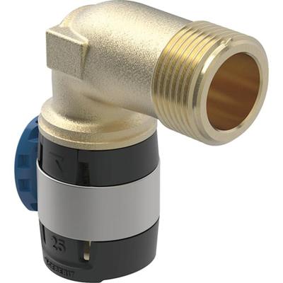 Geberit FlowFit Übergangsbogen 90Gr mit AG 620523001 Image