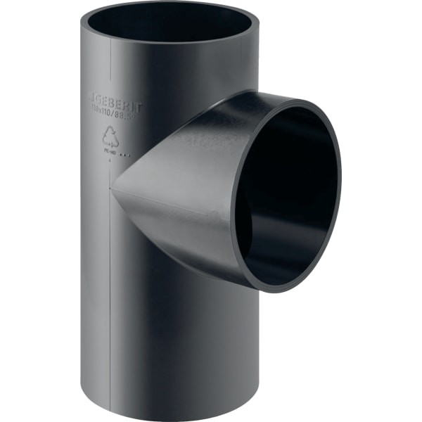Geberit PE Abzweig 88,5Gr d90/75 366175161 Image