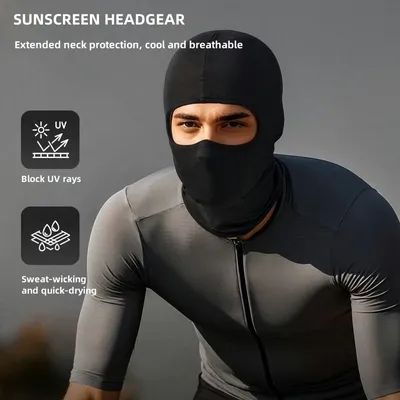Motorcycle Face Mask Moto Helmet Bandana Hood Ski Neck Full Face Mask Windproof Dustproof Face