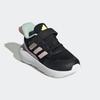 Sneaker ADIDAS SPORTSWEAR "FORTARUN 2.0 KIDS", Gr. 24, core schwarz, clear pink, bliss lila, Textil, Synthetik, sportlich, Schuhe, für Kinder