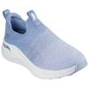 Slip-On Sneaker SKECHERS "ARCH FIT 2.0", Damen, Gr. 41, blau (hellblau), Textil, meliert, sportlich, Schuhe, Slipper, Freizeitschuh mit Arch-Fit Funktion, Topseller