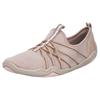 Slip-On Sneaker RIEKER, Damen, Gr. 41, rosa (altrosa), Textil, Lederimitat, casual, Schuhe, Barfußschuh, Schlupfschuh, Slipper in veganer Verarbeitung