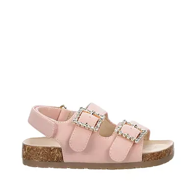 Cupcake Couture Girls Toddler-Little Kid Horizon Footbed Sandal