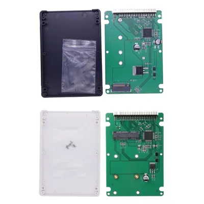 1PC mSATA to IDE Enclosure Case Mini PCIE msata SSD to 2.5inch IDE HDD Hard Drive 44pin Card