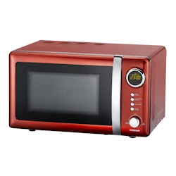 Melissa 16330109 - Mikrowellenofen, elektronisch, 20 L, 700W, chilirot Image