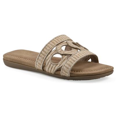 Women's Fraly Slide Sandal by Cliffs in Natural Raffia (Size 9 M)