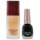 Invisible Finish Spf 8 Foundation,For All Skin Shade 05,Lightweight,Water Based,Liquid Foundation For Natural Glow,25 Ml & Insta Eye Liner,Black,Water Resistant,Long-Lasting,9 Ml,1 Count