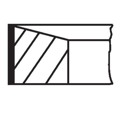 MAHLE Kolbenringsatz Universal 013 RS 10104 0N0 Image