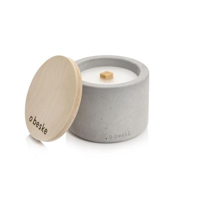 Beske - Betonfeuer® Solo ø 14cm Tischfeuer Garten-Fackel Outdoor-Kerze mit Dauerdocht inkl. Image