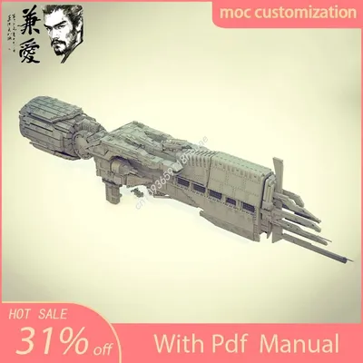 9737PCS MOC USS SULACO 9816 Raum Modell Baustein Diy Kreative Montage Bildungs Ziegel Spielzeug Kind Image