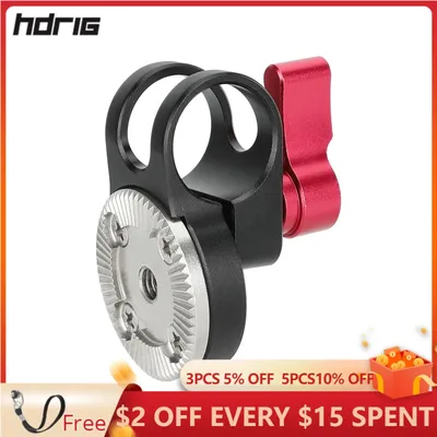 Hdrig 19mm Stangen klemme mit Arri-Style Rosette m6 Innengewinde Kamera Zubehör für Studio System Stangen klemme