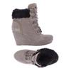 Guess Damen Stiefelette, Gr. 39, grau, kein Etikett