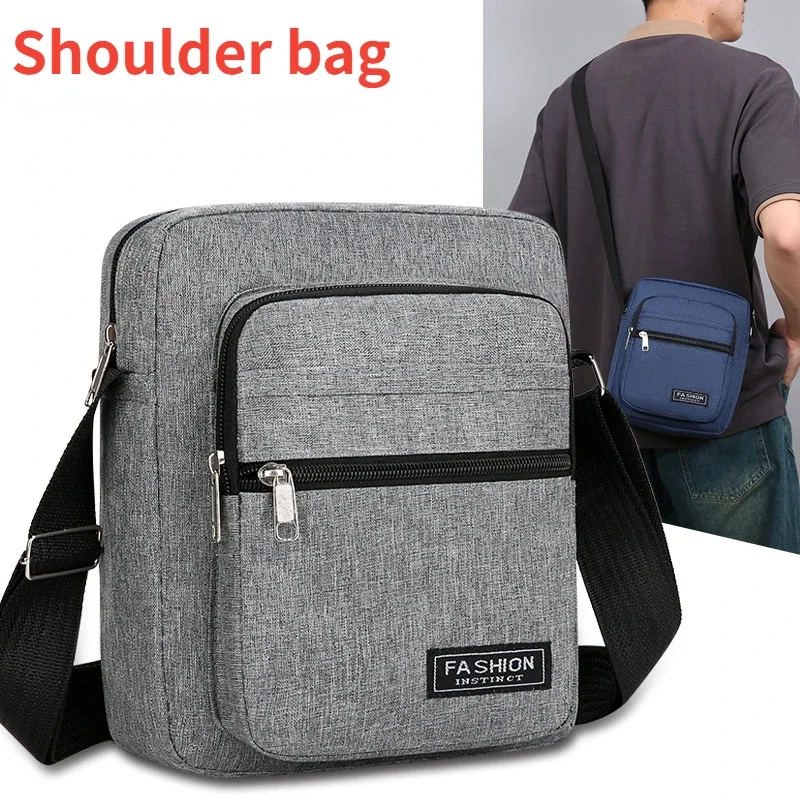 Neue Männer Umhängetaschen männer Schulter Taschen Junge Messenger Taschen Mann Handtaschen für Reise Casual Große Satchel Grau