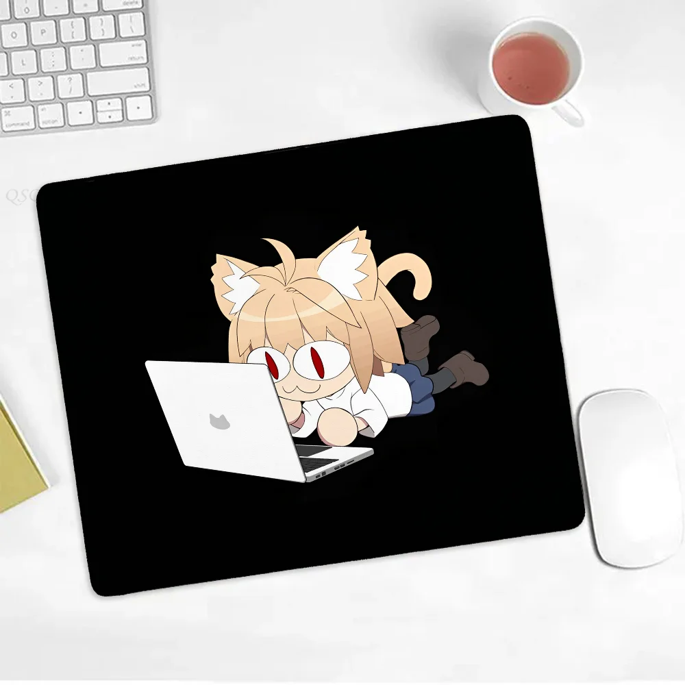 1pc-Neco-Arc Art Boden matte kleines Lockedge Mauspad für Gamer Computer Schreibtisch Pad rechteckigen Anti-Rutsch-Gummi