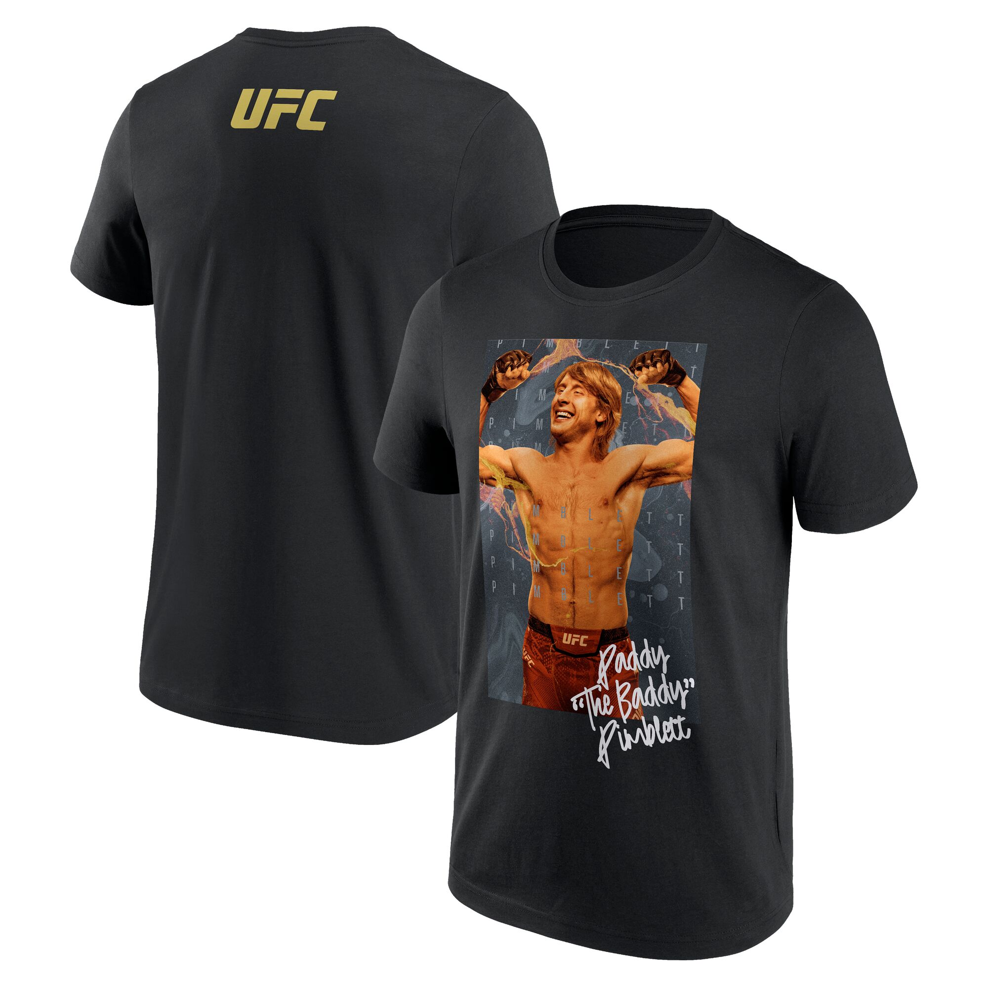 Paddy Pimblett UFC 314 Miami T-Shirt - Schwarz - Herren Image