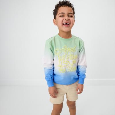 Good Vibes Kids Bamboo Crewneck Sweatshirt - 12-18 months