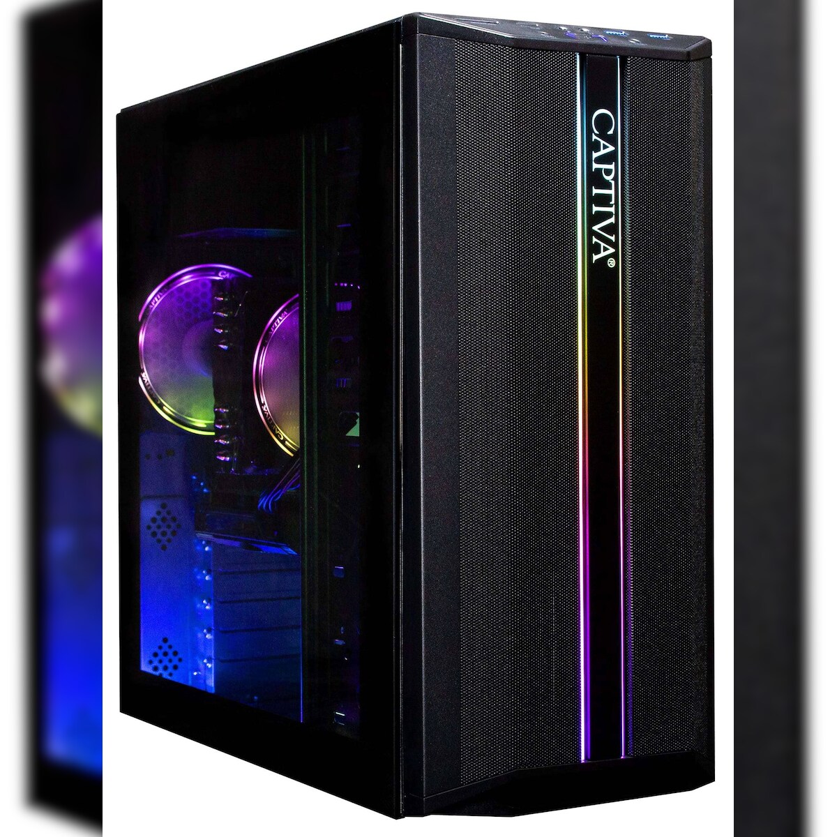 Captiva PC Advanced Gam. R83-317 (Ryzen 5 5500/RX7600 8GB GDDR6/SSD 500GB/16GB/WLAN/Windows 11 Home 64-bit)