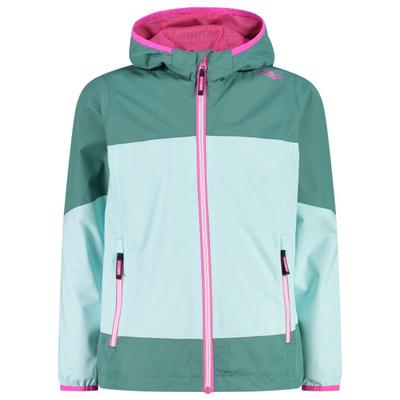 CMP - Girl's Jacket Fix Hood Ripstop - Regenjacke Gr 176 türkis Image