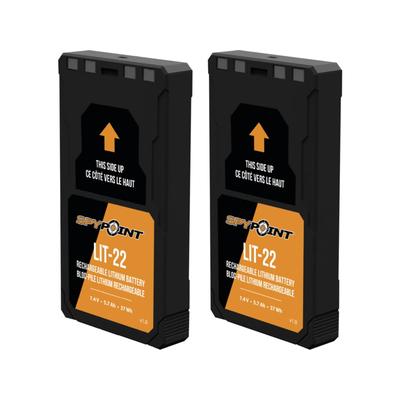 Spypoint LIT-22 Rechargeable Lithium Battery Pack 2 Pack 5538