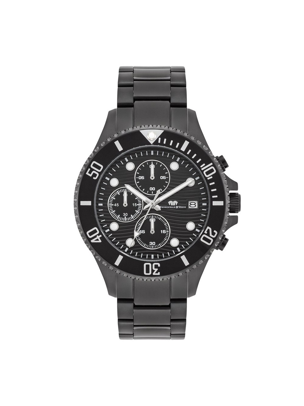 Rhodenwald & Söhne Armband-Uhr -Nightstorm Herren schwarz, ONE SIZE Image