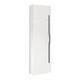 Colonna del bagno 1 anta effetto legno bianco
