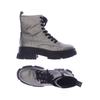 Steve Madden Damen Stiefelette, Gr. 39, silber, Kunstleder
