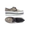Patrizia Pepe Damen Sneakers, Gr. 38, gold, kein Etikett