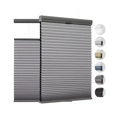 MaßgeschneiderteSunroad Smart Blackout Cellular Shades – Fernbedienung, Beschreibung von oben nach unten/unten, Wabenjalousien für Tag und Nacht