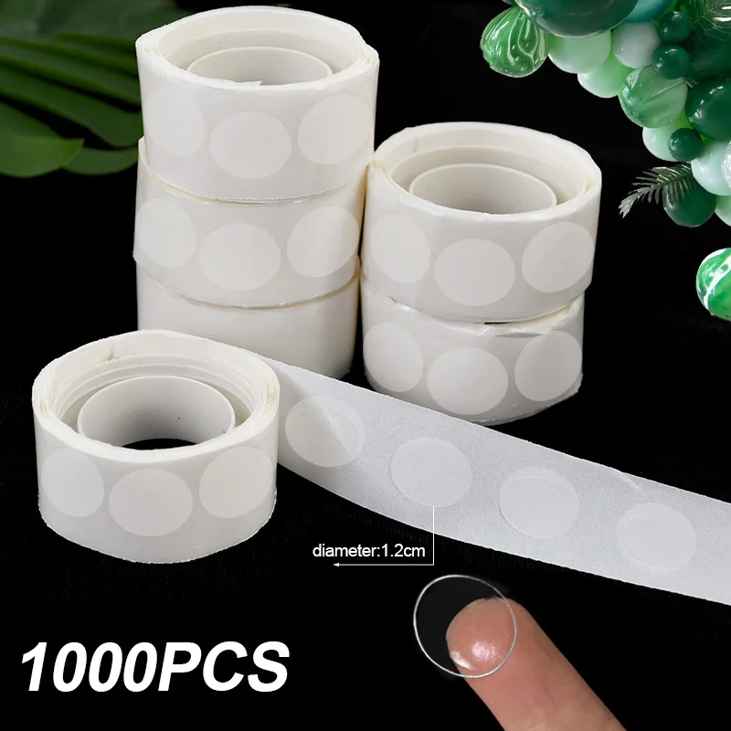 Doppelseitige Ballon Kleber Dot Wand Decke Klebstoff Aufkleber Bänder Geburtstag Party Hochzeit Ballon Bogen DIY Dekoration Zubehör Image