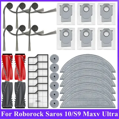 Für Roborock Saros 10/G30/S9 Maxv Ultra/S90ver/A1460RR Staubsauger Teil Wichtigsten Seite Pinsel Image