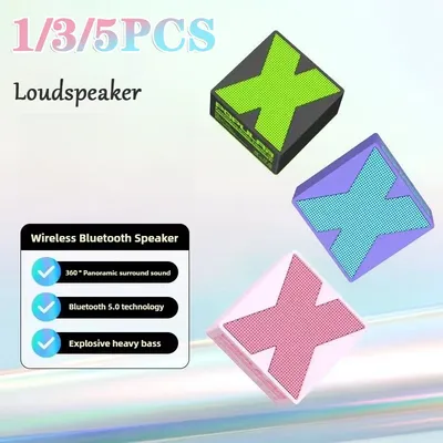 1/3/5PCS Drahtlose Bluetooth Lautsprecher Mini Audio Tragbare Player Hause Hohe Klangqualität Sound Image