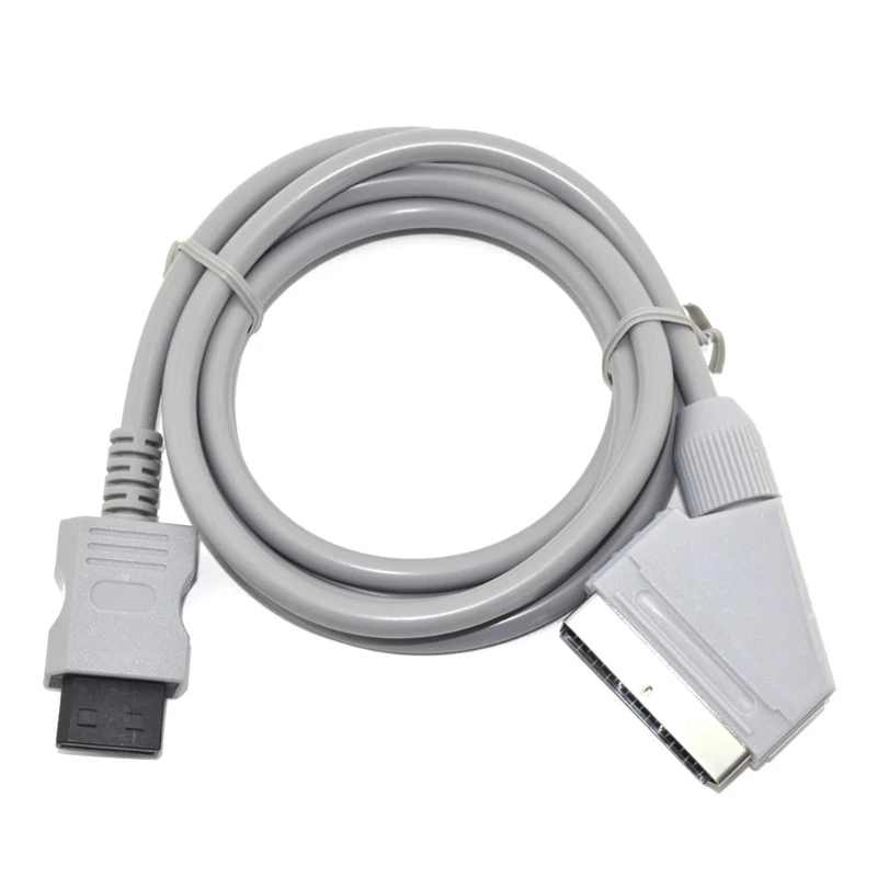 Neues echtes RGB-Scart-Kabel für Nintend Wii Console PAL Image