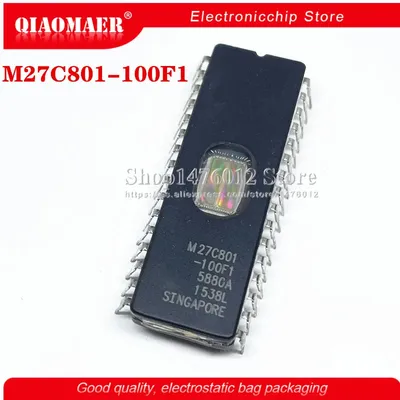 10PCS/LOT M27C801-100F1 M27C801-100FI M27C801 27C801 CDIP-32