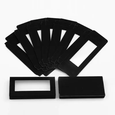 wholesale 5/50/100pcs paper eyelash packaging box lashes boxes packaging for mink eyelashes makeup eyelash paper case in bulk
