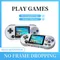 Explosive SF2000 handheld game console connected to large screen TV game console portable 16 bit