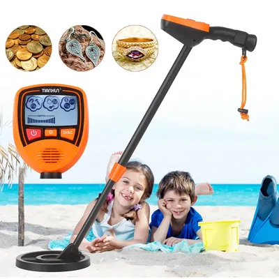 Kids Metal Detector Gift Treasure Gold Detector Handheld Easy Operation Outdoor Entertainment Toys