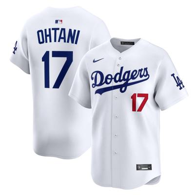 Los Angeles Dodgers Nike MLB Limited Heimtrikot – Weiß – Shohei Ohtani – Herren Image