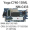 Laptop Motherboard For Lenovo Yoga C740-15IML NM-C433 CPU: I5-10210U I7-10510U-10710U RAM: