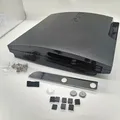 Custodia completa di ricambio per custodia a conchiglia per PS3 Slim 2000 20XX 2500 Custodia con piastra frontale per console Nero Bianco