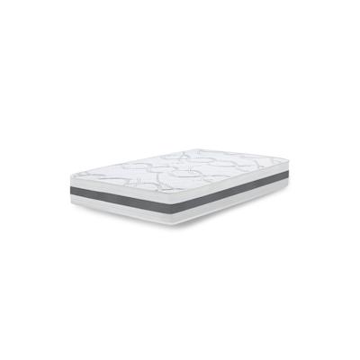 THE WHITE STONE Doppelmatratze 140x170 Carbon Premium Quality, Antibakteriell, Anti-Milben, Anti-Allergie.| Höhe 20 cm | Fabriqué en Italie Image