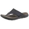 Zehentrenner JOSEF SEIBEL "Maverick 05", Herren, Gr. 41, blau (jeans), Leder, casual, Schuhe, Sommerschuh, Pantolette, Sandale in Weite G (weit)