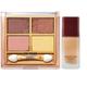 Invisible Finish Spf 8 Mousse Matte Light Coverage Foundation For All Skin Types, Shade 01, 25Ml And Eye Color Quartet Eye Shadow, Desert Rose, 7G, 2 Count