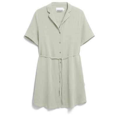 ARMEDANGELS - Women's Mabelaa Musselin - Kleid Gr XS grau/beige Image