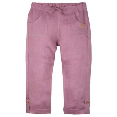 Pure Pure - Kid's Hose Leinen mit Taschen - Freizeithose Gr 86 rosa Image