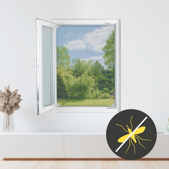 Moskitonetz Magic Fit weiß EASYmaxx