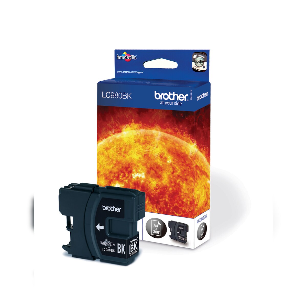 Brother LC-980BK / LC-980BKBP Tinte schwarz Image